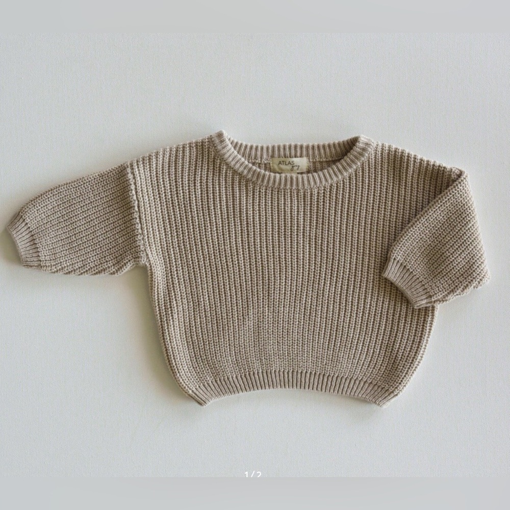 Organic Chunky Knit Sweater